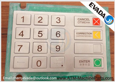 الأخضر / الأبيض ATM PARTS Wincor EPPV5 لوحة المفاتيح الإنجليزية والروسية الإصدار