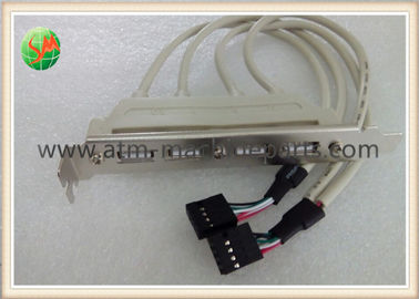 قطع غيار أجهزة الصراف الآلي المعدنية NCR 66xx Talladega Dual PC Core Cable 4 USB Port