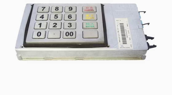 4450674133 لوحة مفاتيح معدنية NCR 5887 EPP لوحة مفاتيح 445-0674133