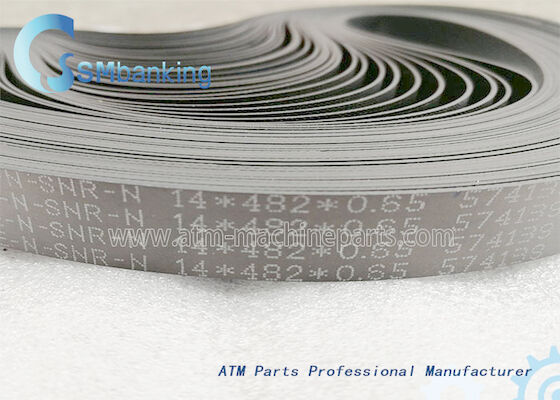حزام ماكينة Wincor ATM جديد ومبتكر 1750048095 حزام مسطح للنقل 01750048095 CCDM Assy 14 * 482 * 0.65