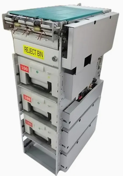 أجزاء احتياطية من أجهزة الصراف الآلي Hyosung Cdum-Fcti Dispenser 4 1 Cassette Channel ATM Module الشحن عند الانتهاء من الدفع