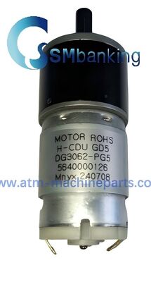 محرك مشبك عربة Hyosung CDU 5640000126، قطع غيار موزع نقود ATM S5640000126